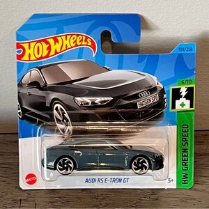 Hot Wheels - Audi RS E-Tron GT - (HW Green Speed) - SHORT CARD